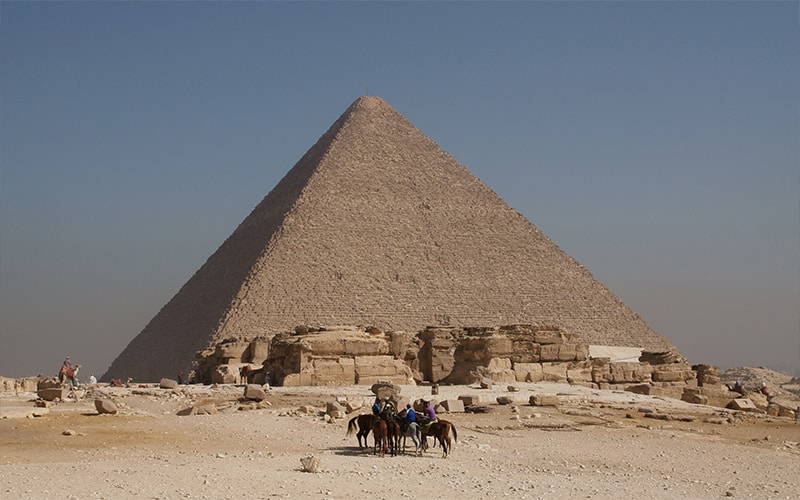 Pyramide de Khéops, Égypte