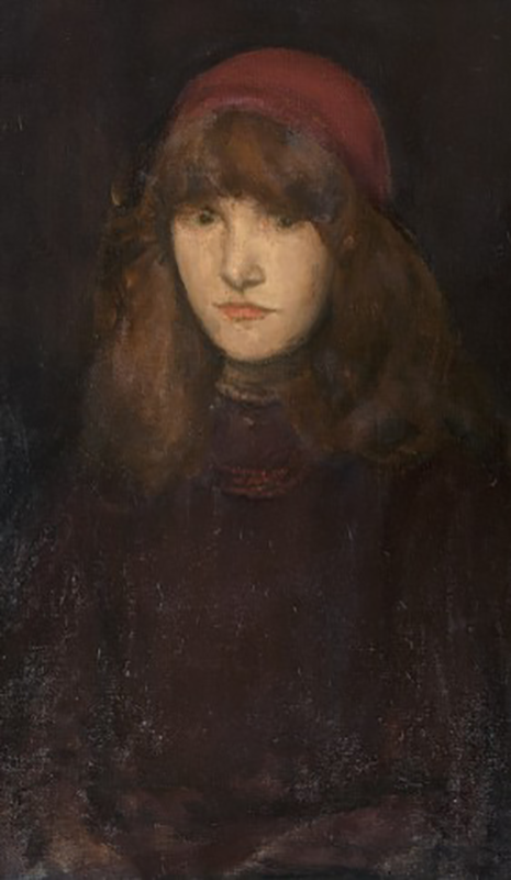 Whistler_Grenat_et_or_Le_Petit_Cardinal_cinq_nuances_de_rouge