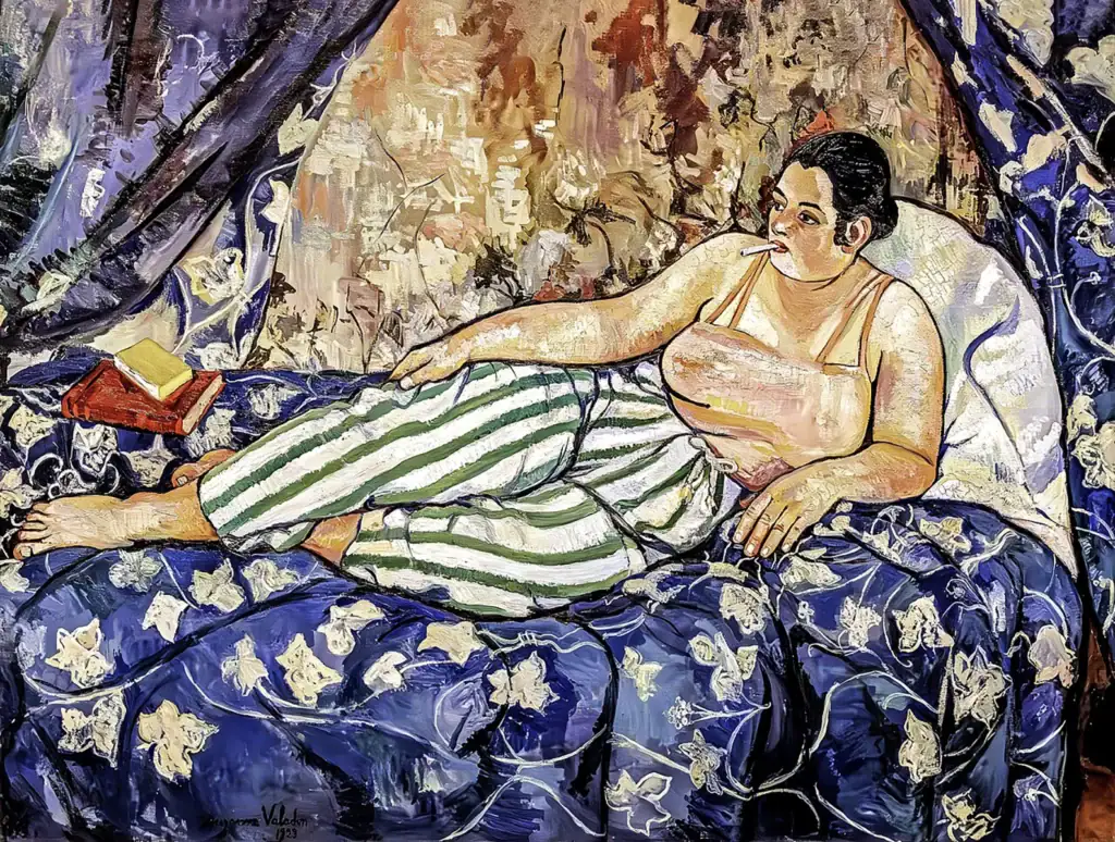 Suzanne_Valadon_La_chambre_bleue_1923